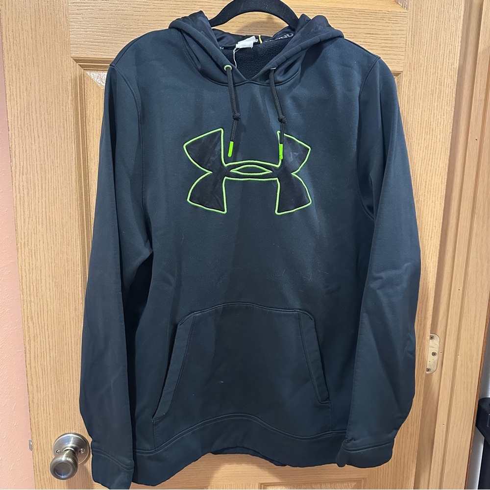Under Armour Big Logo Black Hoodie